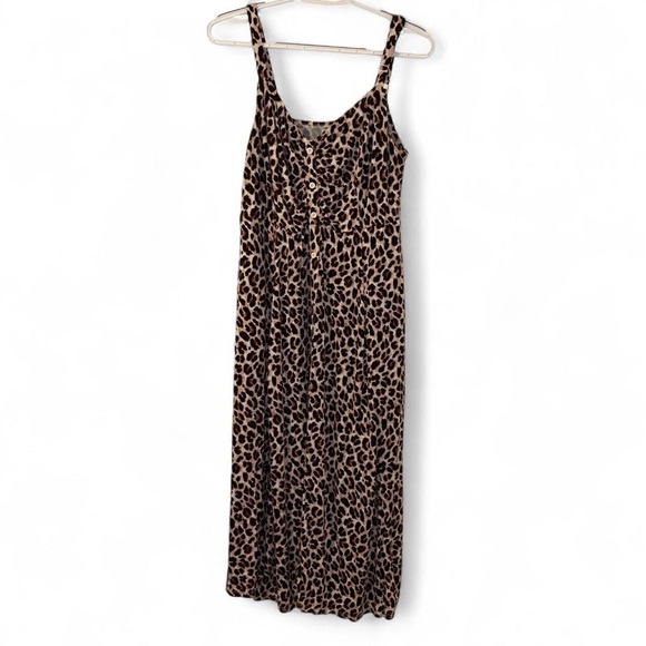 Torrid Leopard Print Midi Dress - Picture 3 of 10